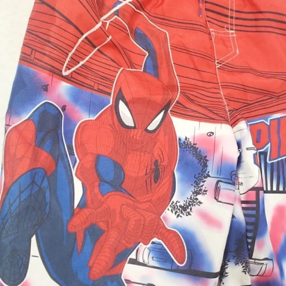 Marvel Spider-Man Boy's Swim Trunks Boy's Size Large